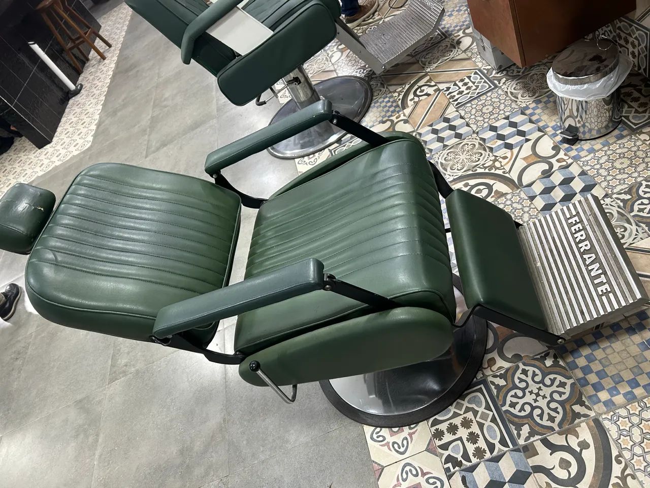 Cadeira de barbearia 