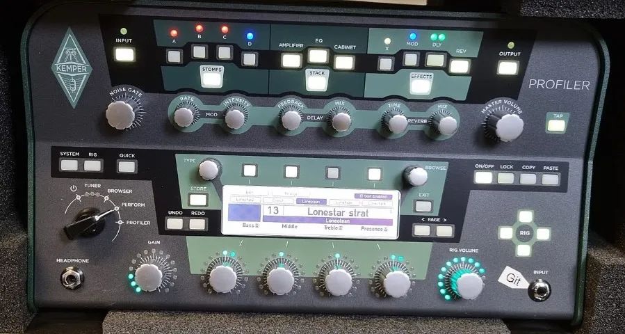 Kemper Profiler Original + Remote - Estado de Estúdio, Nunca Rodou