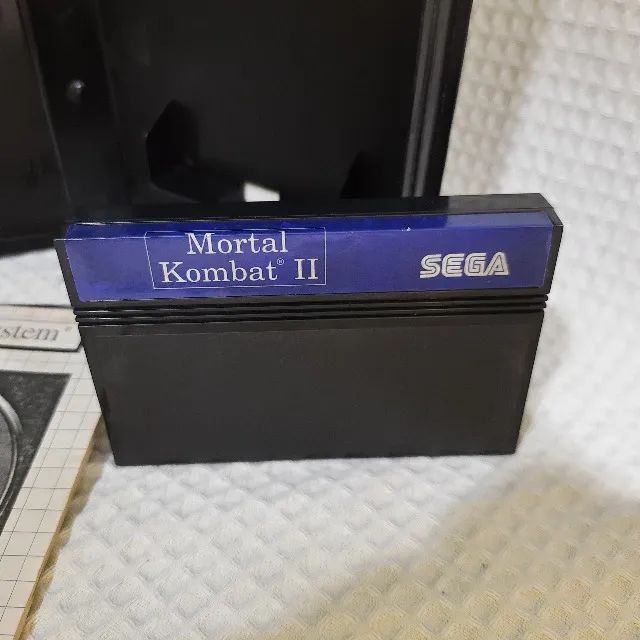 JOGO MASTER SYSTEM MORTAL KOMBAT II CIB - Foto 3