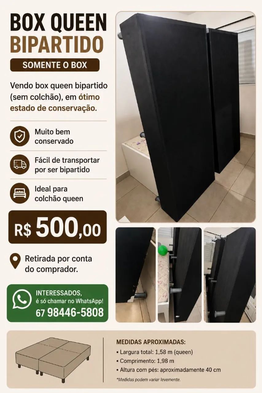Box Cama Queen