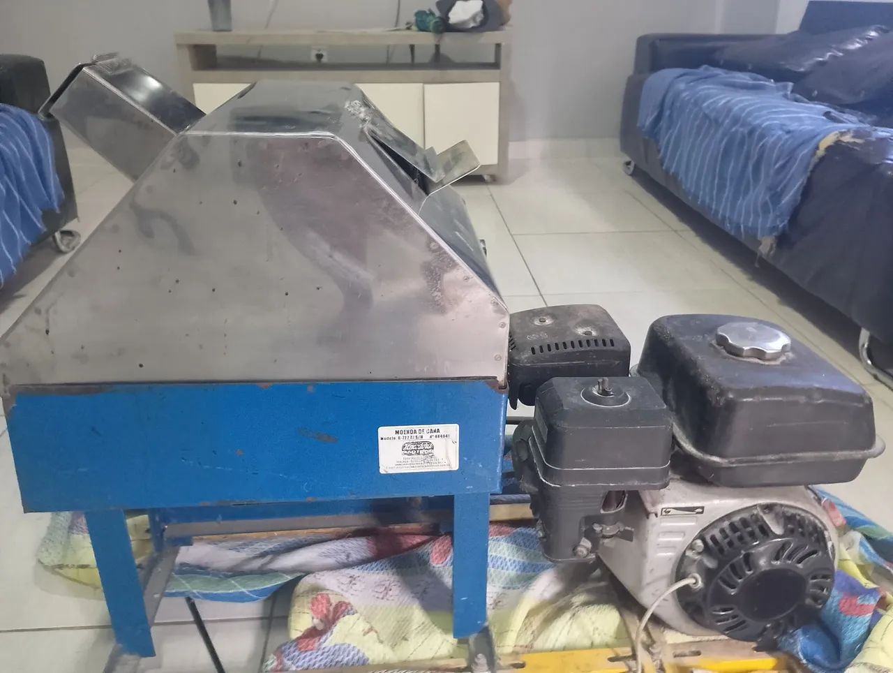 Vendo ou troco moenda de cana a gasolina  - Foto 5