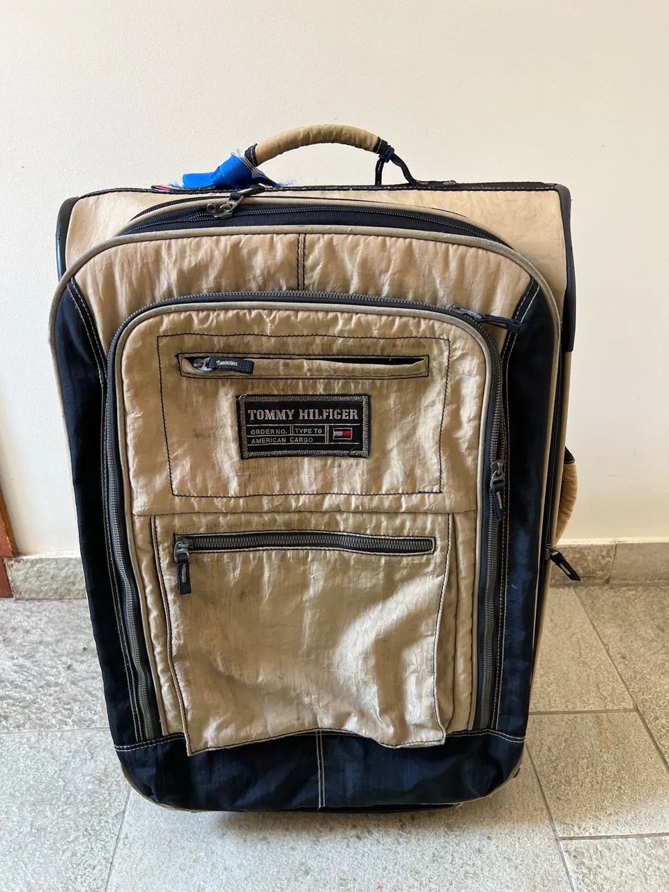 Mala media beige Tommy 