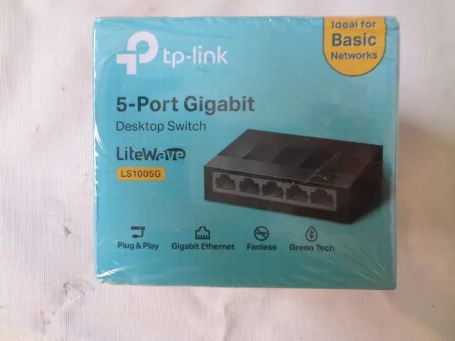Hub Switch Gigabit 5 Portas Rj45 Tp-link Ls1005g