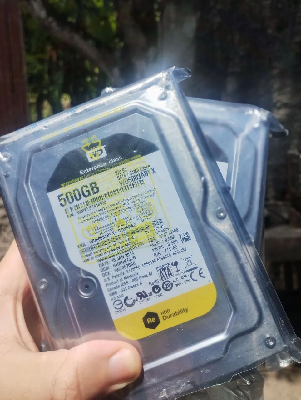 HD 500GB WESTERN DIGITAL ENTERPRISE