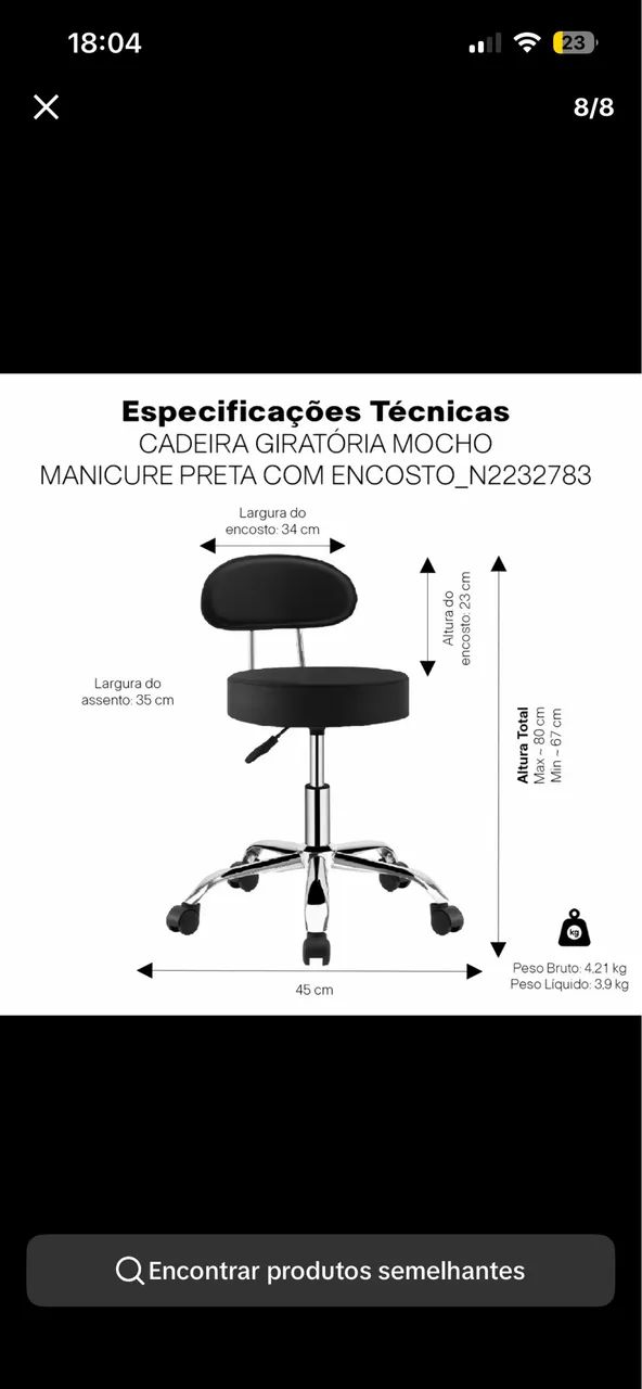 Mocho com rodinhas  - Foto 3