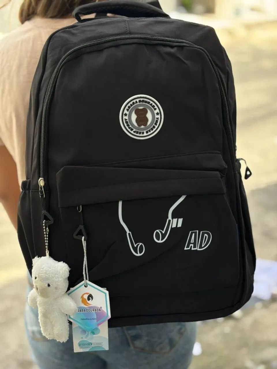 Mochila unissex reforçada  - Foto 5