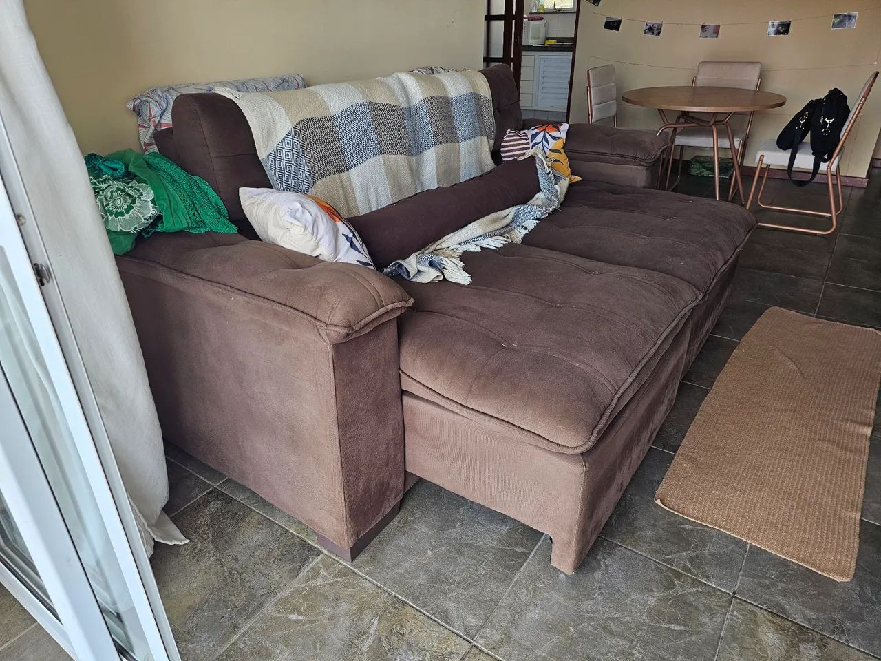 Sofá novo 4 lugares 241 cm - Foto 3
