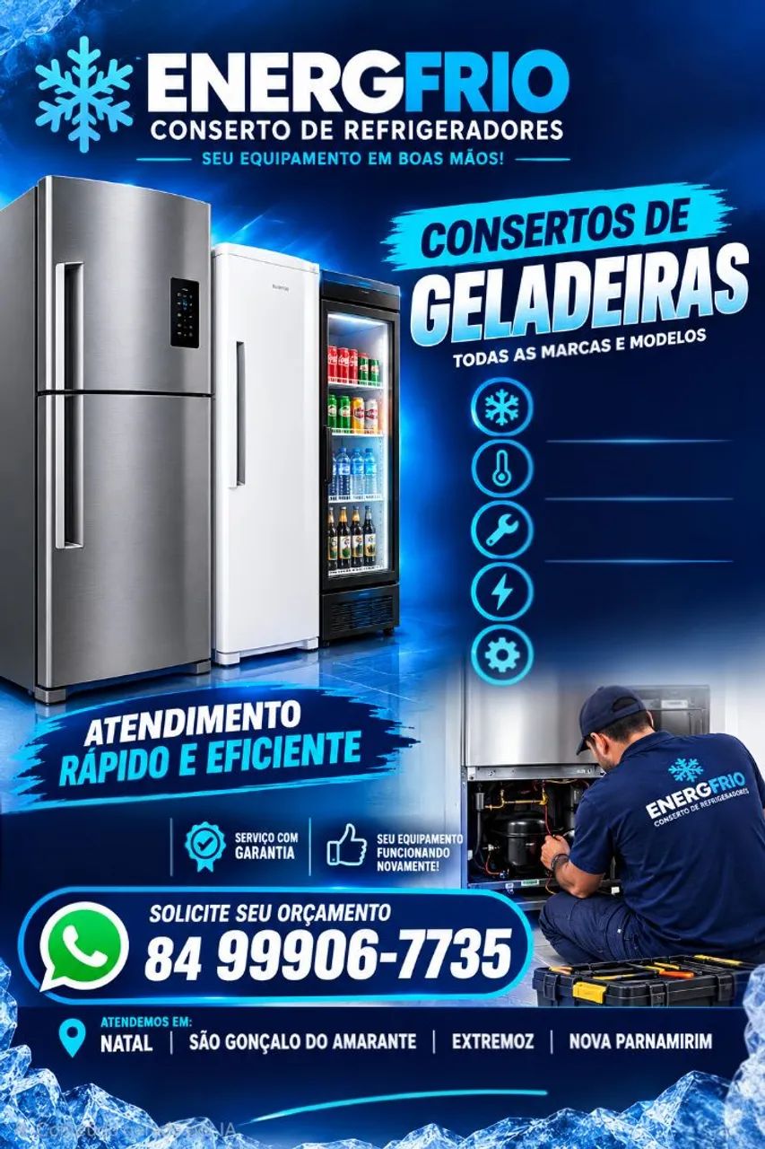 Conserto de geladeiras 