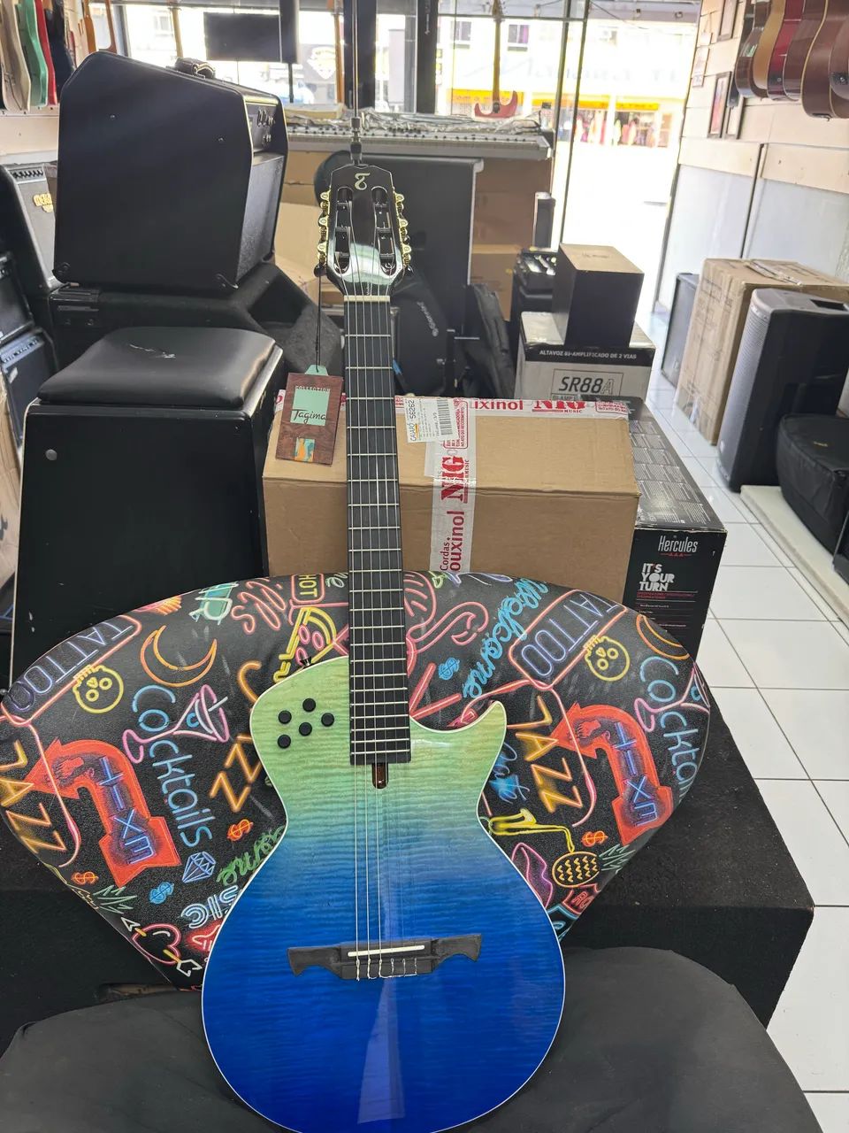 Violão Tagima Modena Nylon - Foto 5