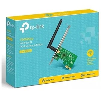 Placa de rede WiFi TP-Link PCI-e 1 antena WN781nd