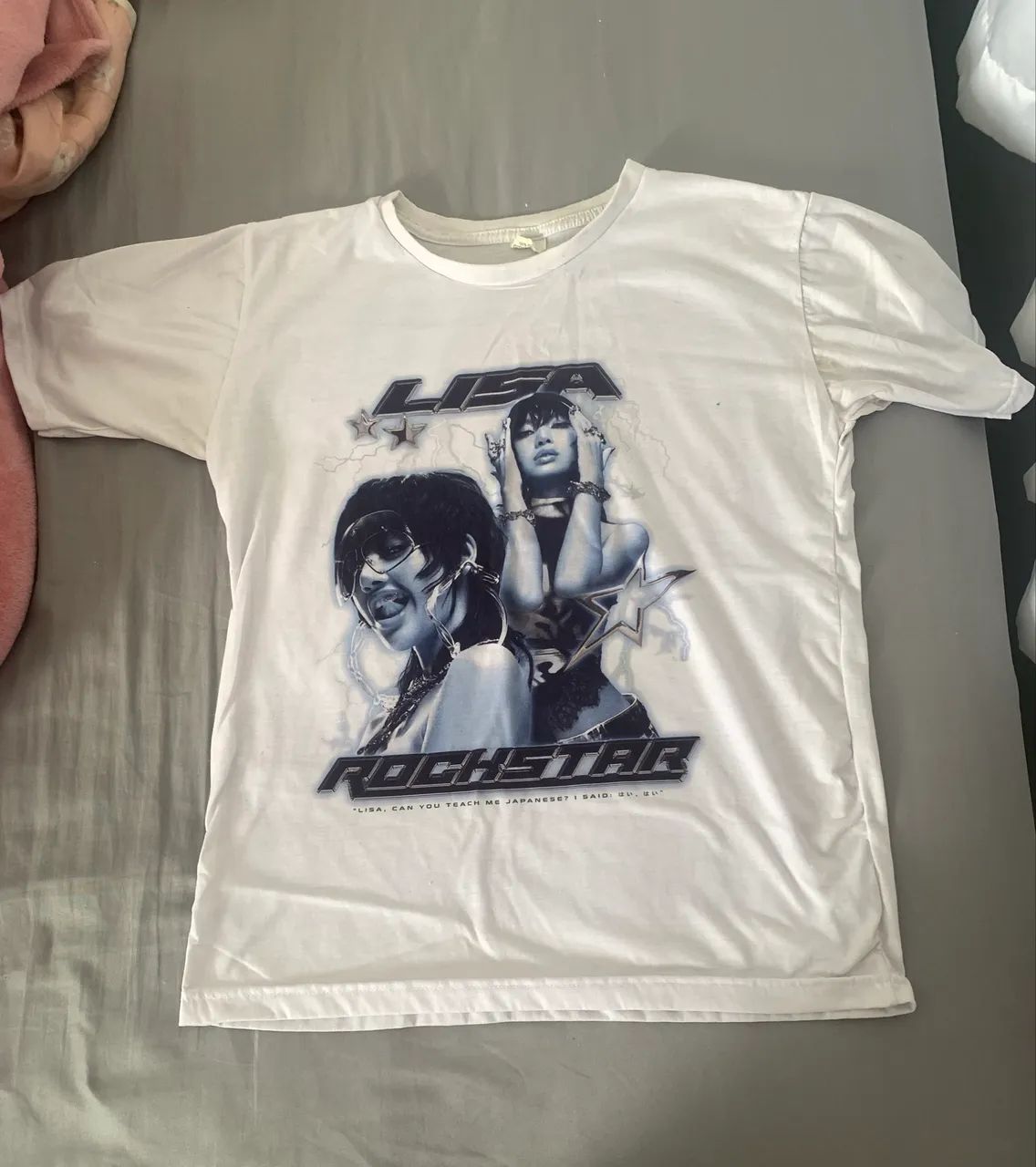 Camisa Lisa blackpink ROCKSTAR