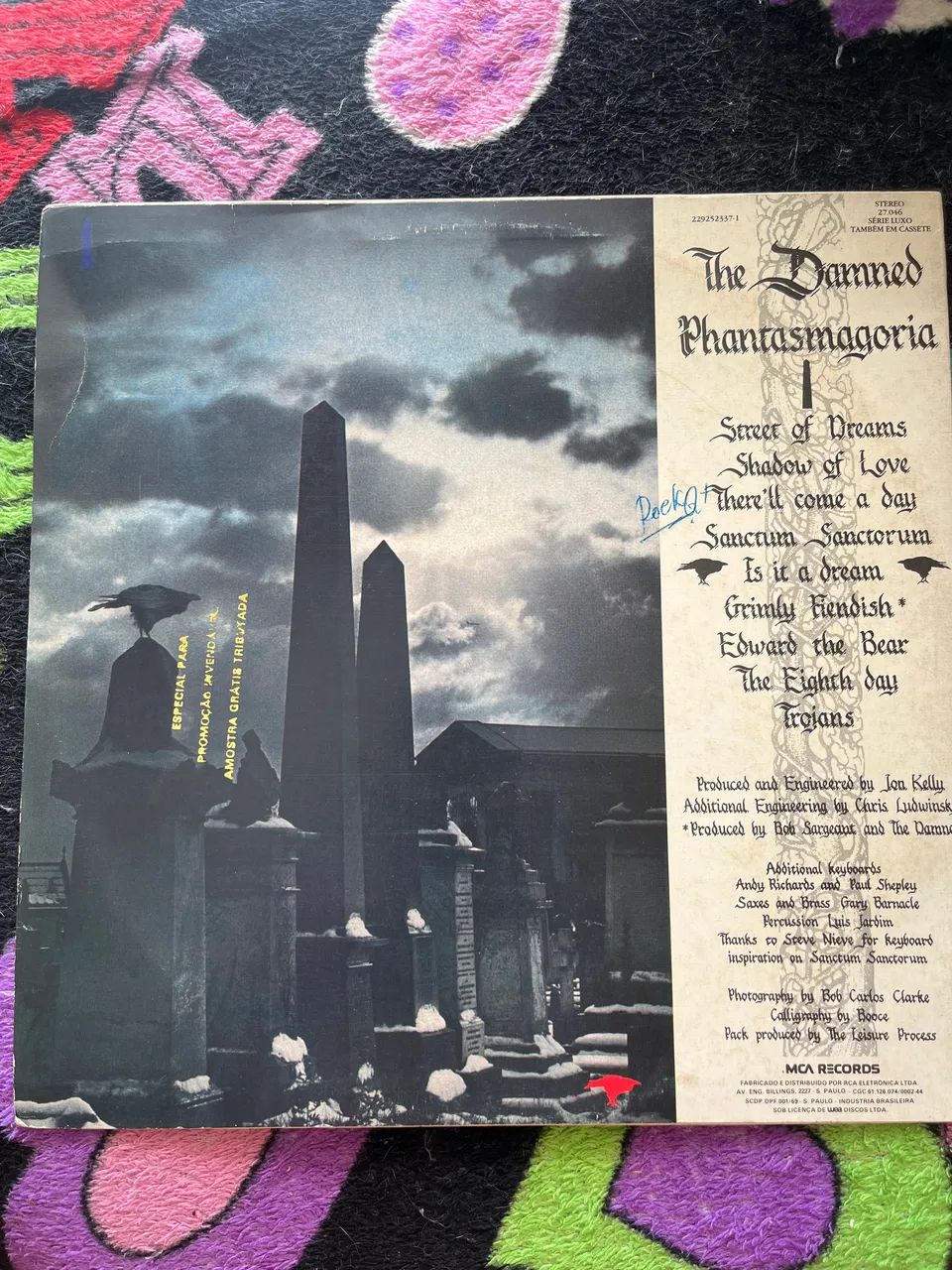Lp The Damned - Phantasmagoria - RARO! - Foto 2