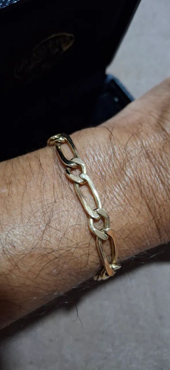 Pulseira folheada a ouro.  - Foto 2
