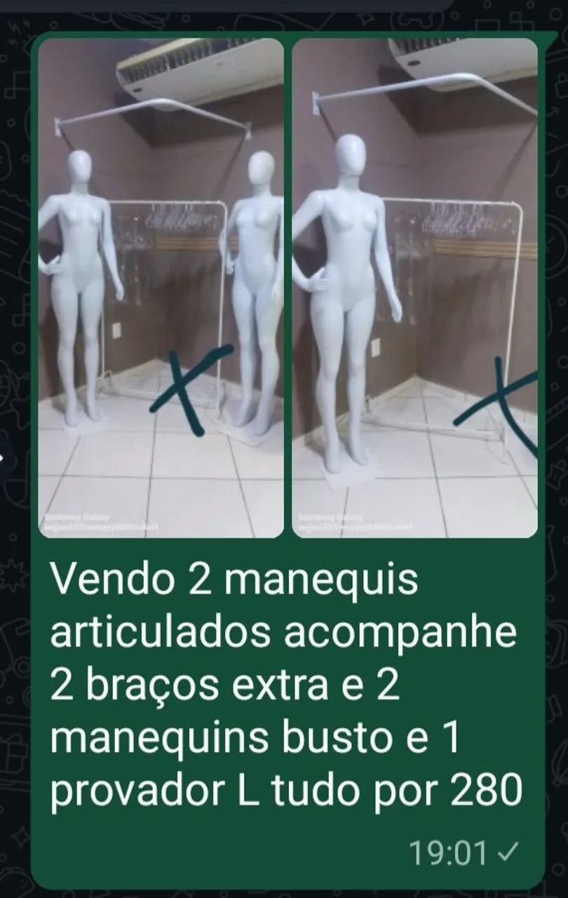 Móveis e artigos pra loja 