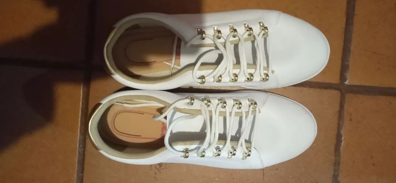 Tênis Moleca branco semi novo - Foto 6