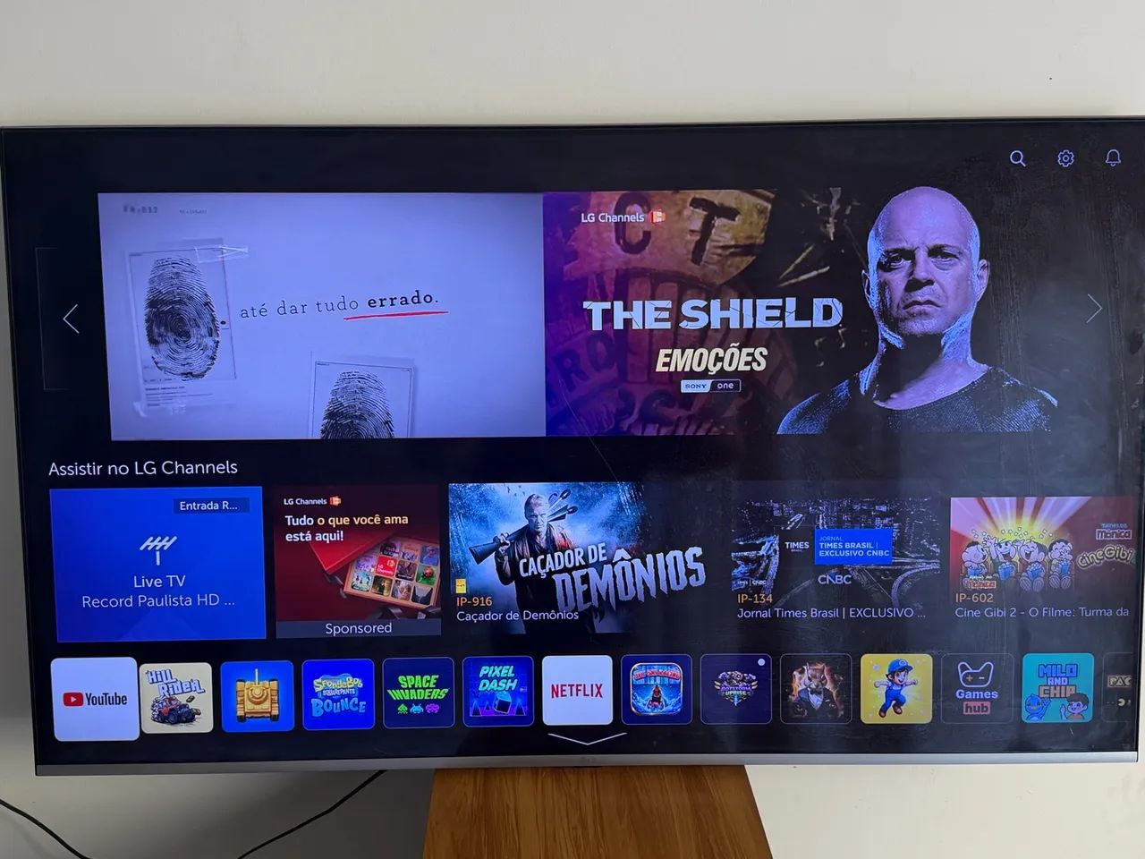 TV 55 SMART 4 K LG COMPLETA 