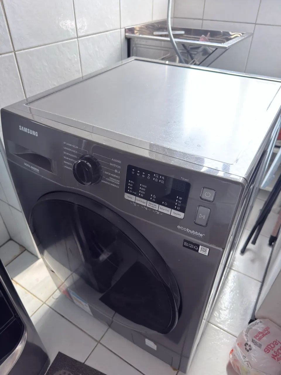 Samsung Lava e Seca EcoBubble WD11A - Foto 3