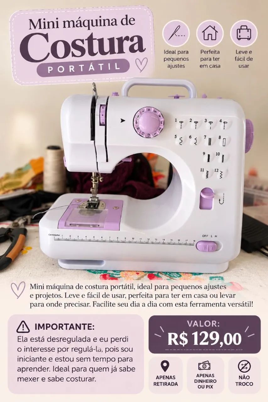 Vendo mini máquina