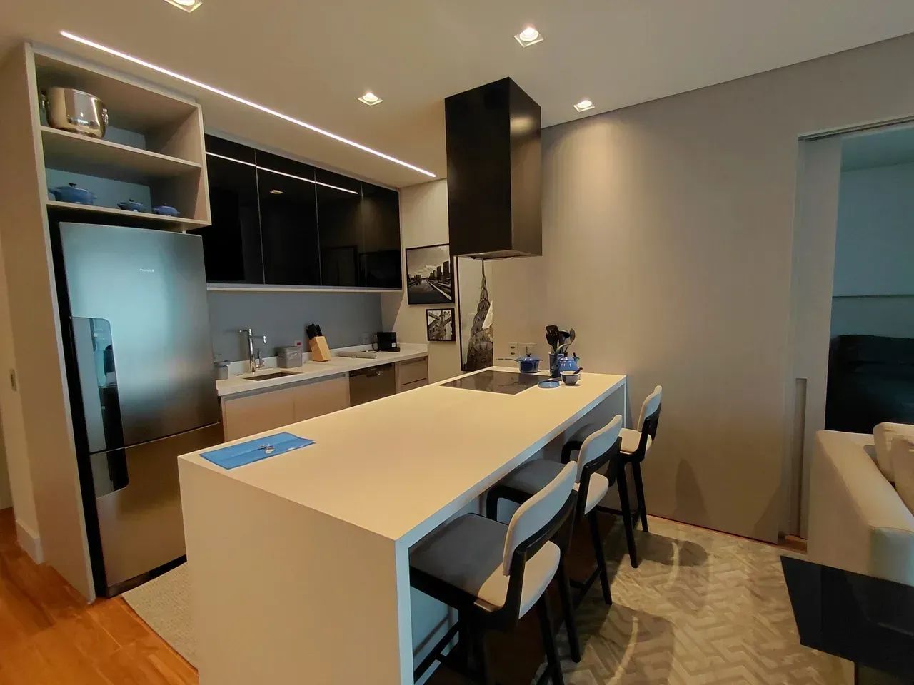 LINDO APARTAMENTO MOBILIADO NO ITAIM BIBI - Foto 3