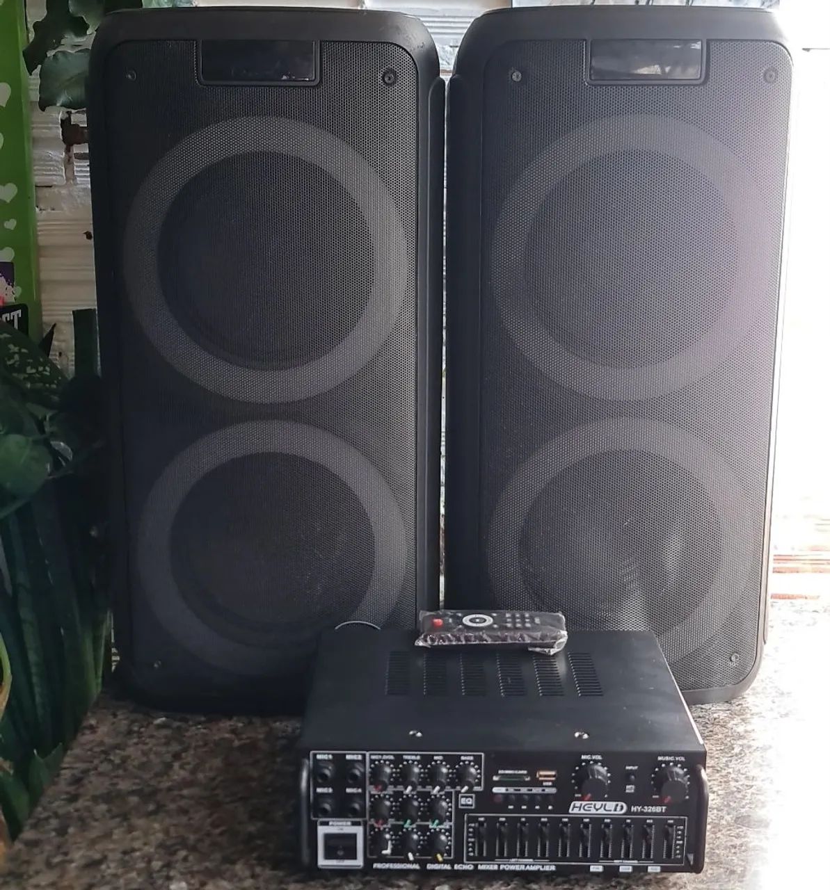 Caixa de som e amplificador  - Foto 2