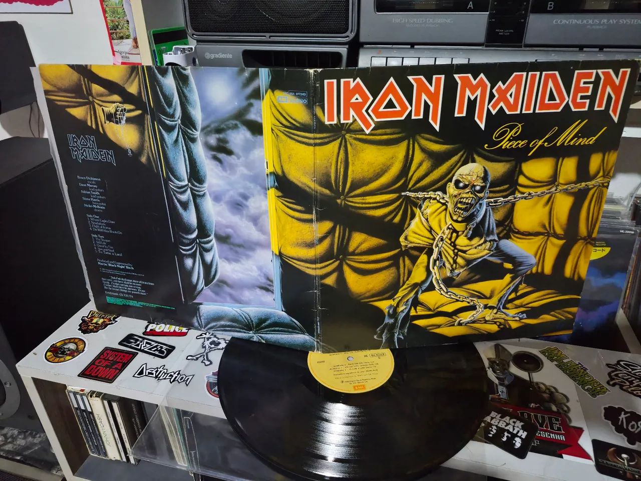 Lp vinil iron Maiden Piece of Mind - Foto 3