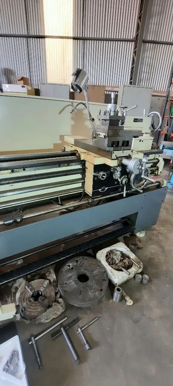 Torno Mecânico 500x1500mm Semi-novo - Foto 3
