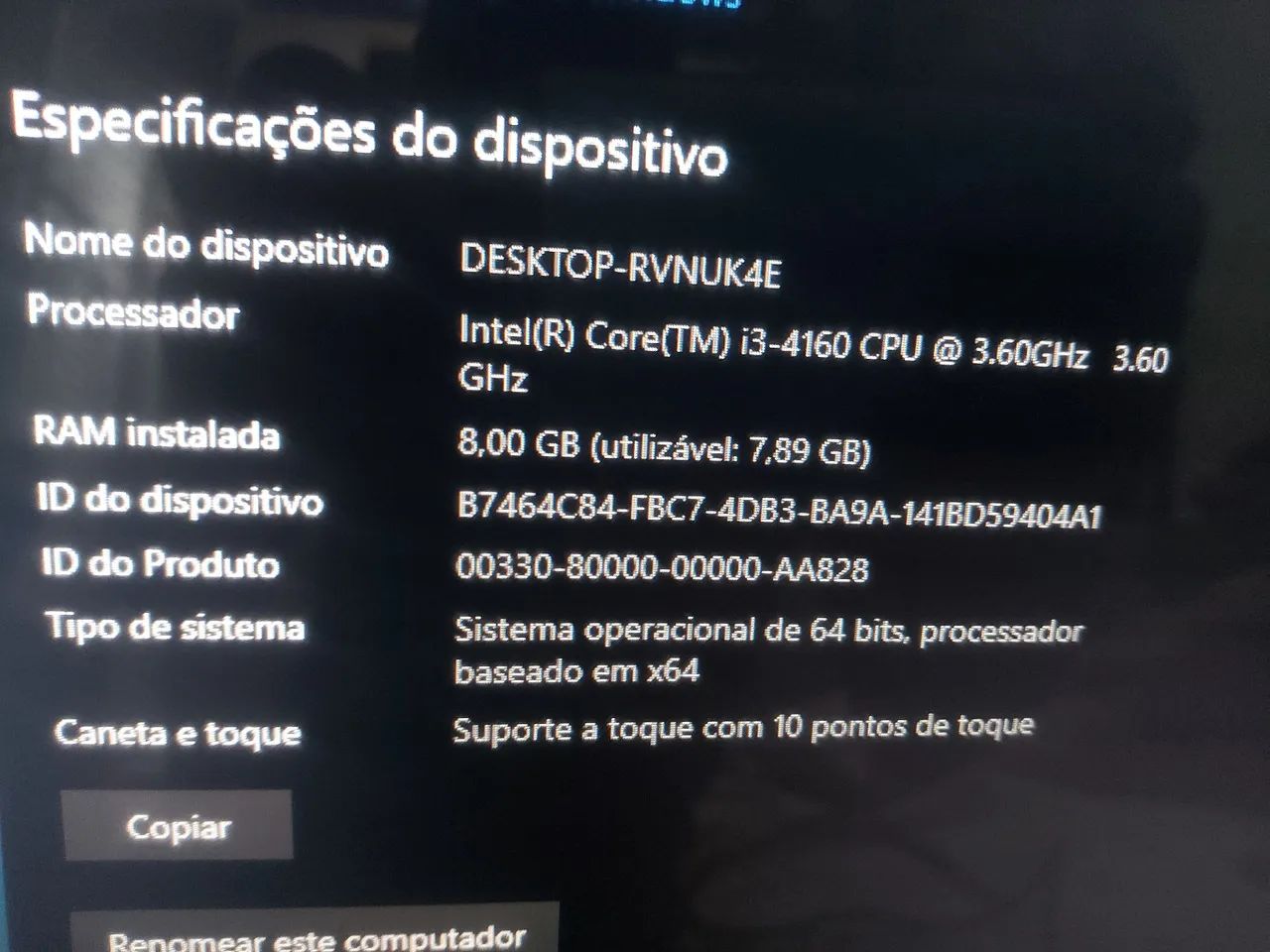 All in one HP core i3 - Foto 2