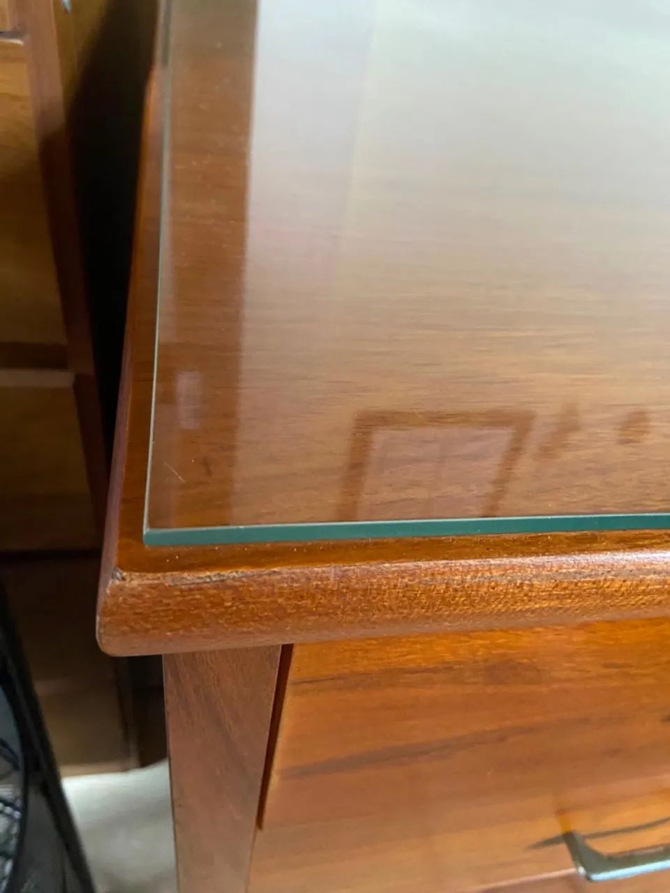 Mesa escrivaninha em madeira  - Foto 3