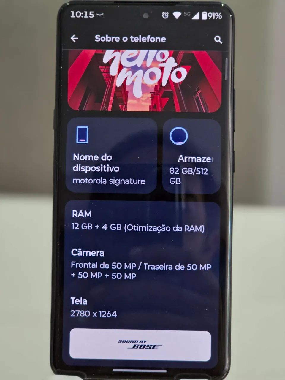 Novo Motorola Signature  - Foto 3