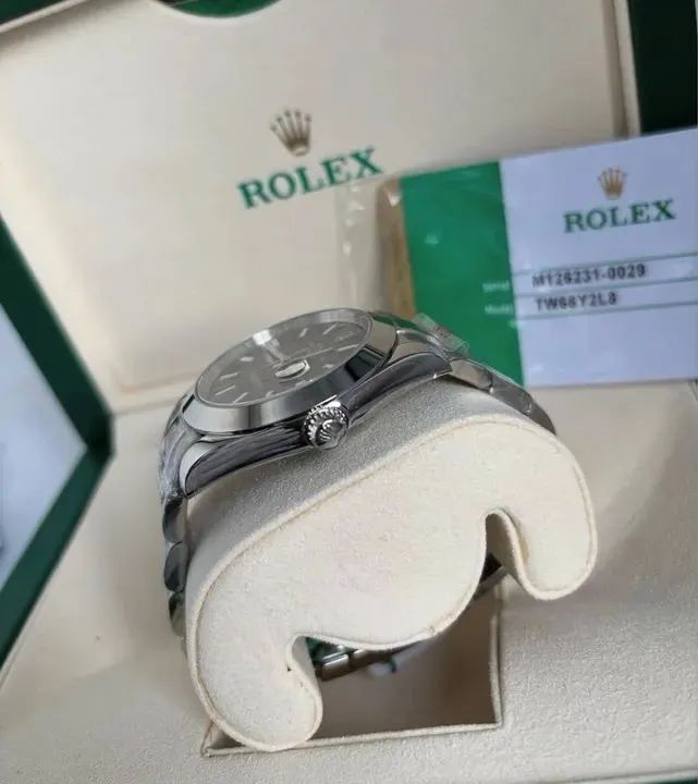 Rolex Oyster Perpetual Datejust 41mm - Prata - Foto 2