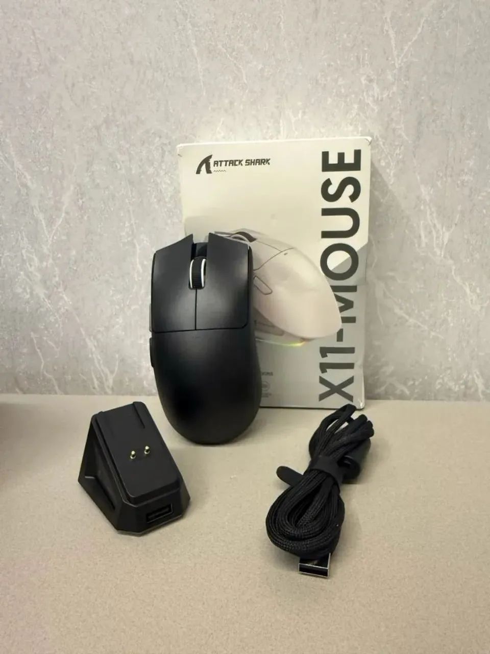 Mouse Gamer Attack Shark X11 Lacrado  - Foto 3