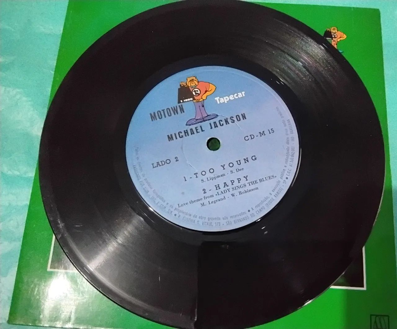 Michael Jackson * Music & Me Compacto Duplo * Vinil - Foto 4
