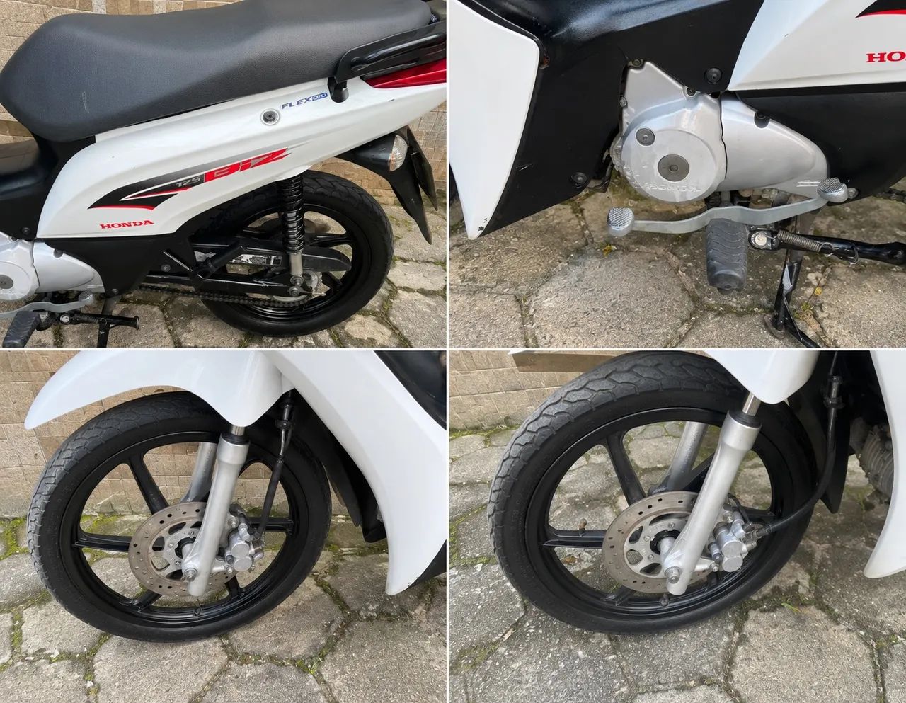 Biz 125 EX Branca  - Foto 4