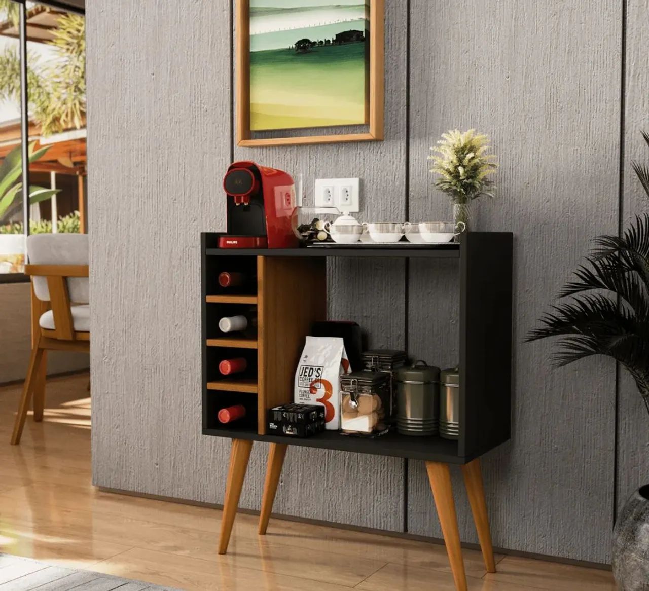 Adega decorativa completo  - Foto 4