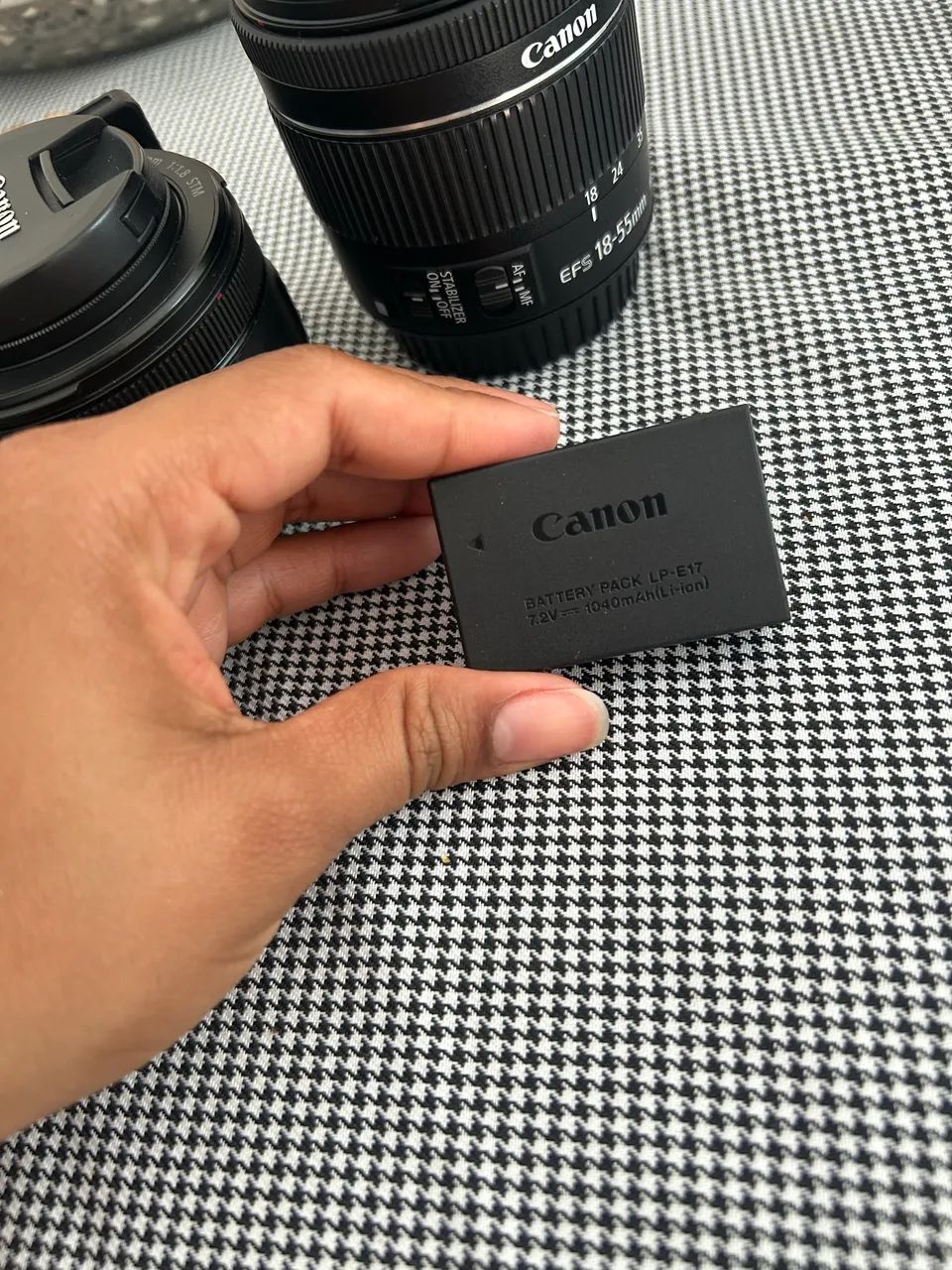 Câmera Canon SL3 kit completo 420251911198484485