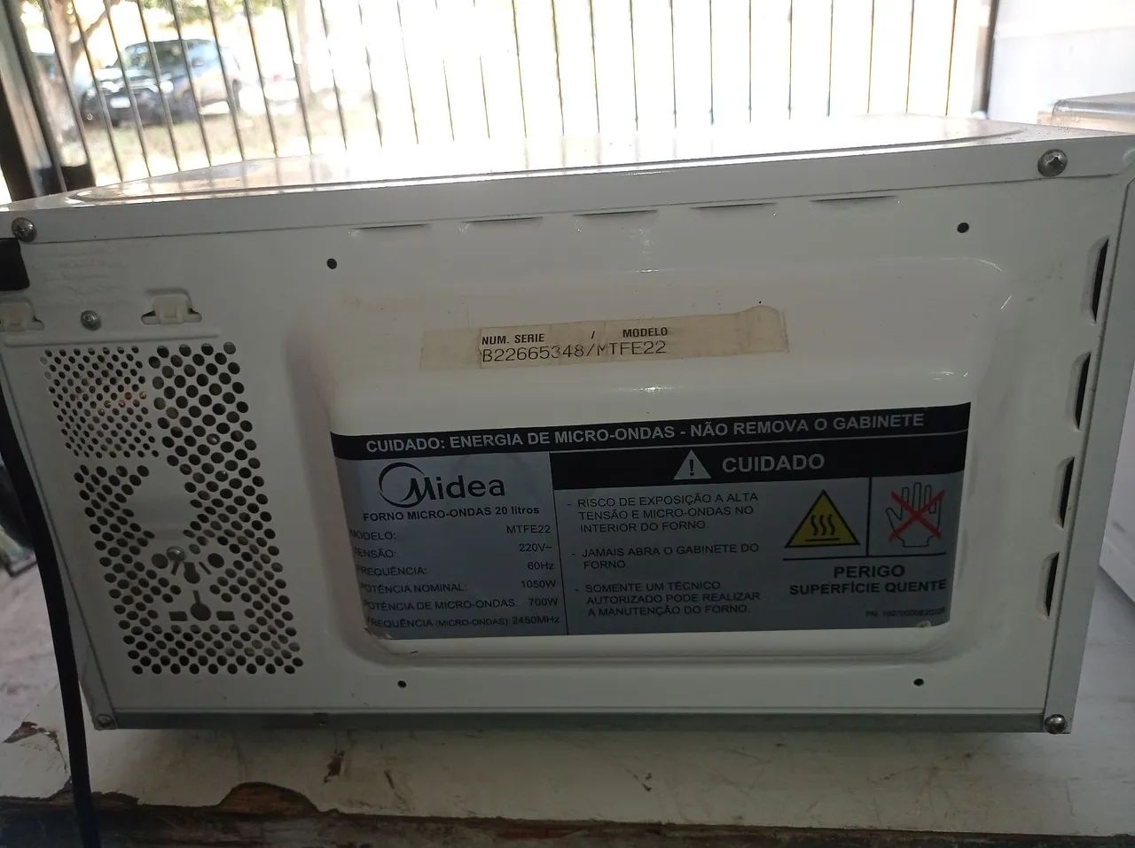Microondas midea espelhado 20 litros  - Foto 5