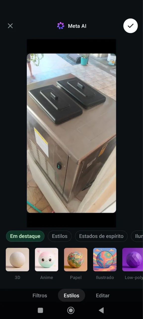 Máquina de sorvete 