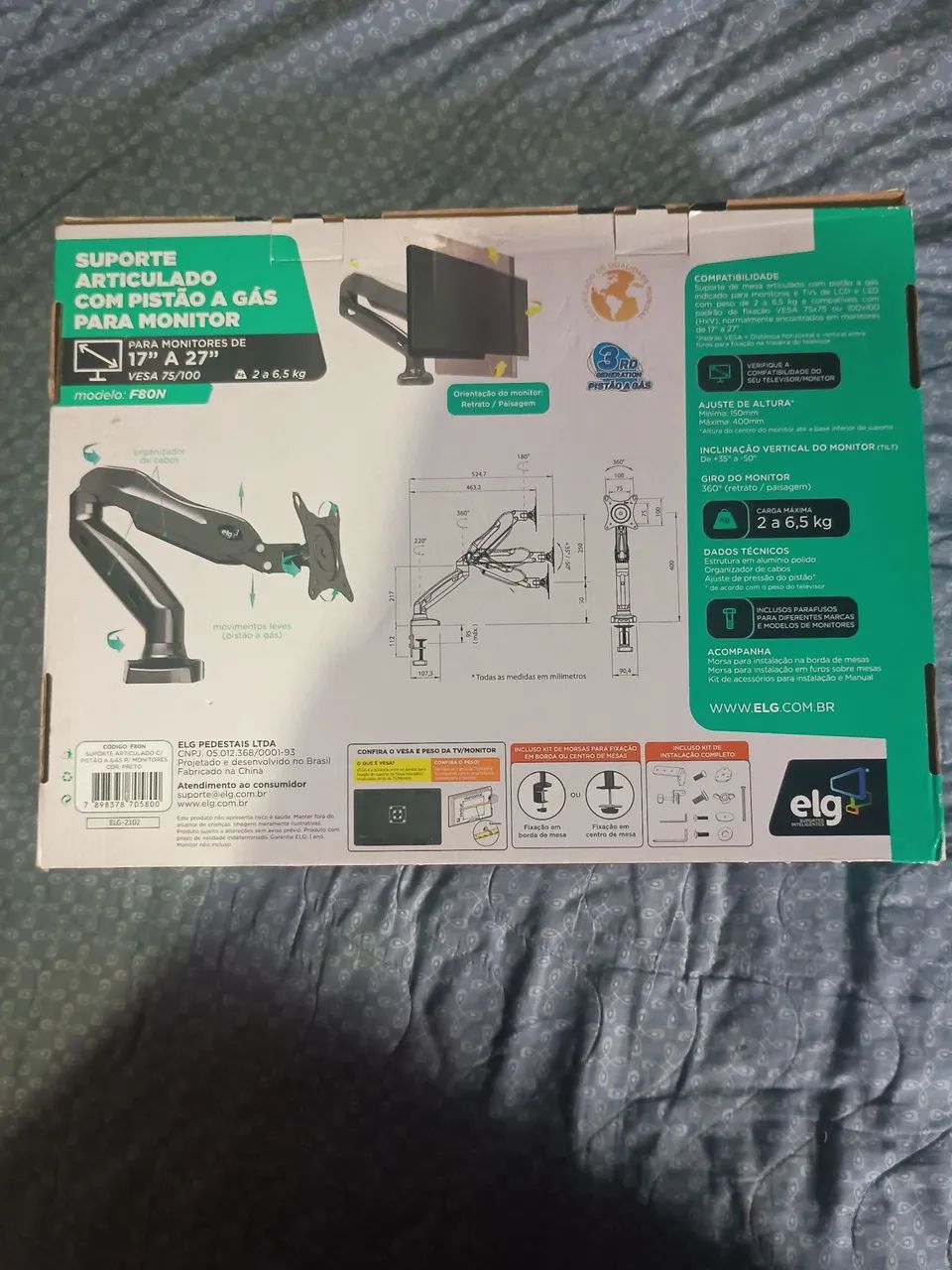 suporte para monitor 27 polegadas  - Foto 3