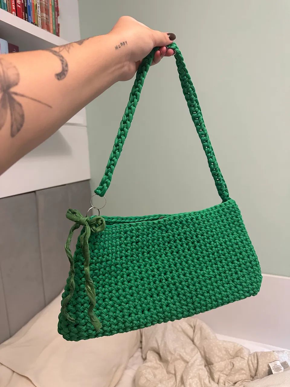 Bolsa de crochê  - Foto 4