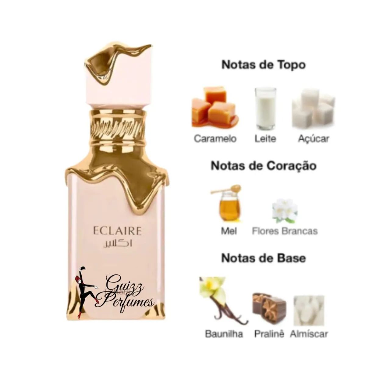 Perfume Eclaire Lattafa 100ml Original ? Novo e Lacrado na Caixa! - Foto 3