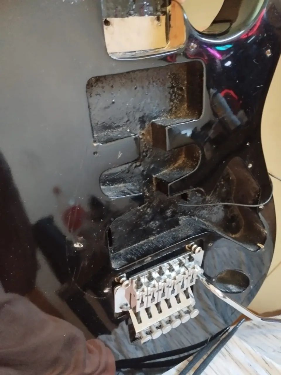 Corpo Guitarra Stratocaster com FloydRose - Foto 3