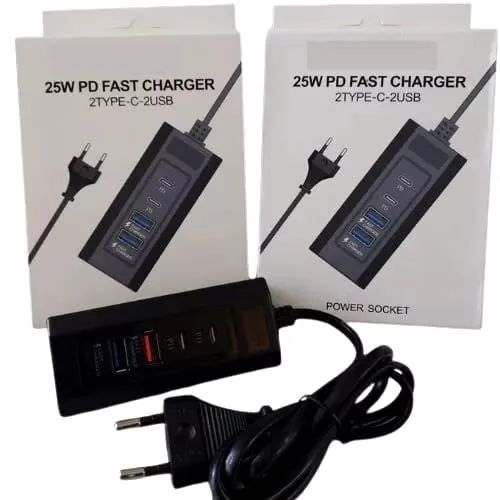 Entensor carregador de celular USB e tipo C