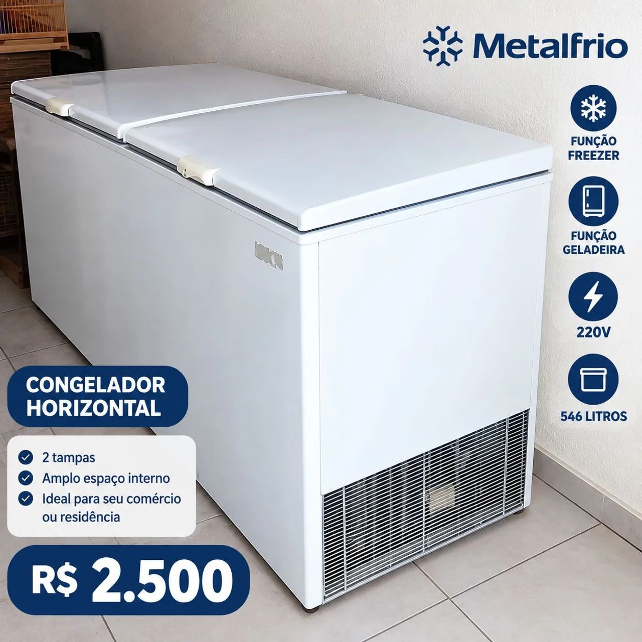 Freezer 220V