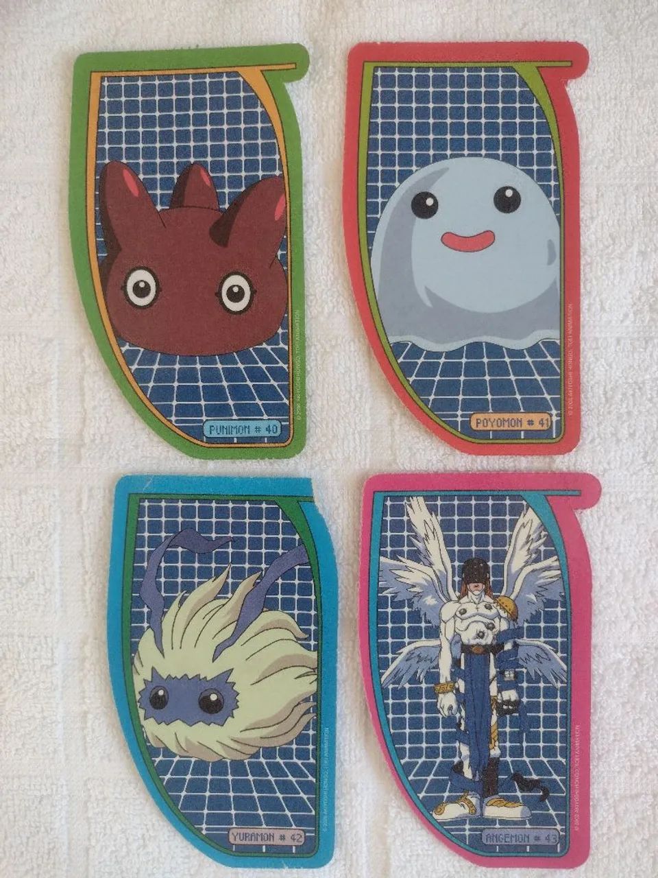Lote 8 Cards Antigos Revista Digimon - Foto 2