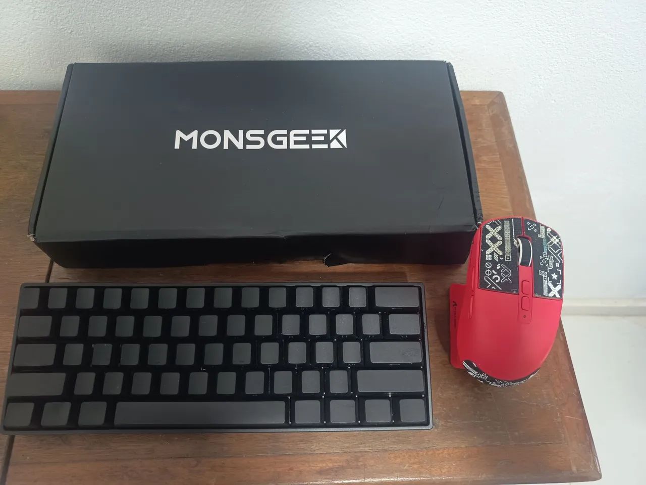Teclado e mouse gamer