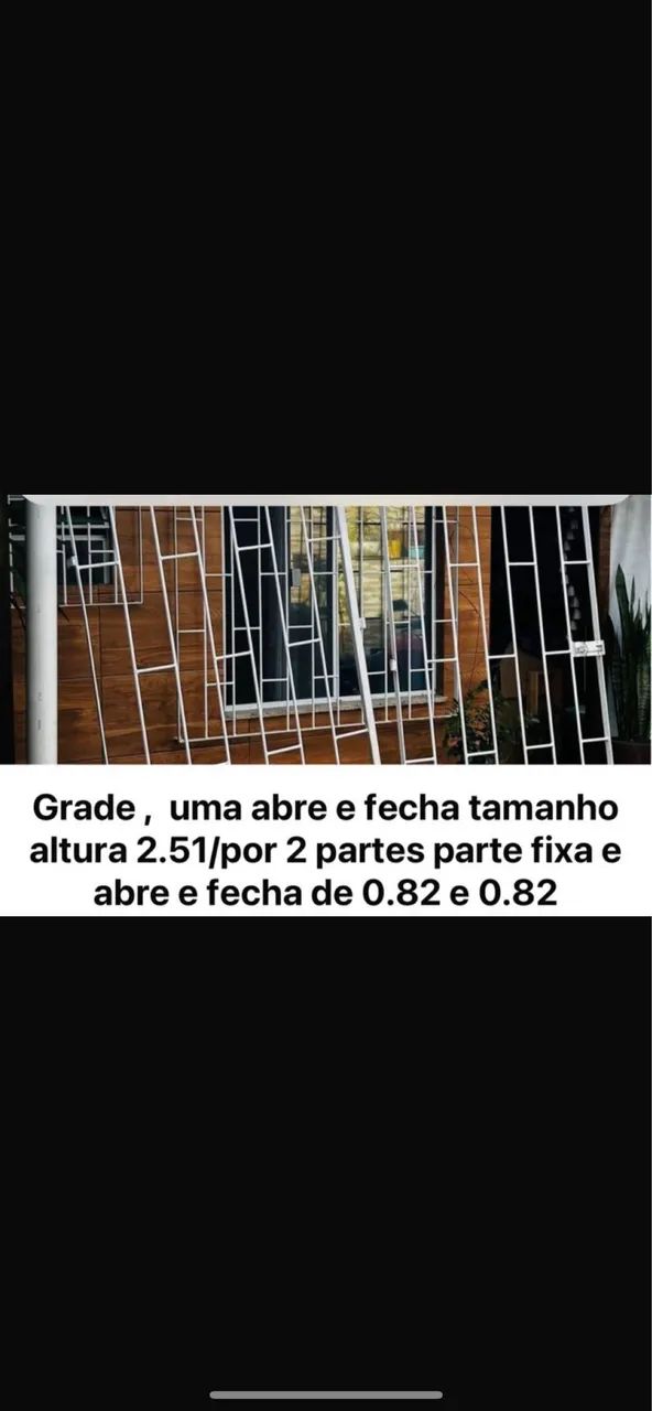 Vende se grade de ferro com portão - Foto 2