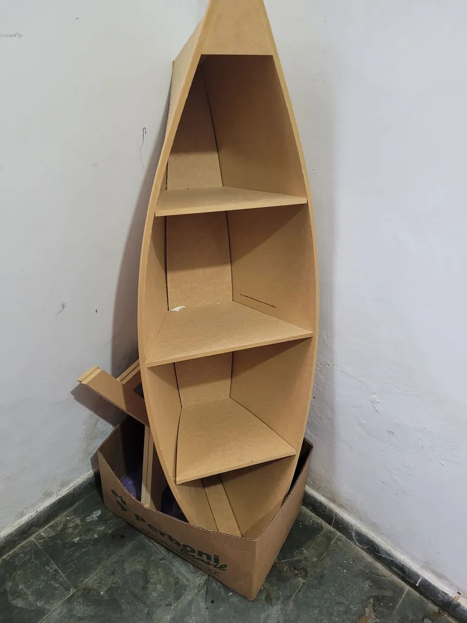 Canoa Decorativa em MDF - Foto 4