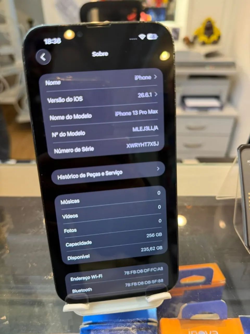 iphone 13 pro max 256gb preto - Foto 3