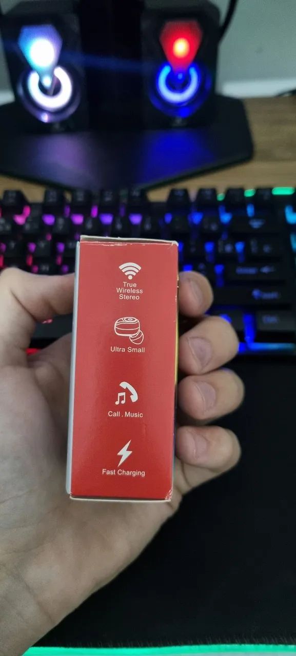 Fone de ouvido sem fio Bluetooth  - Foto 4