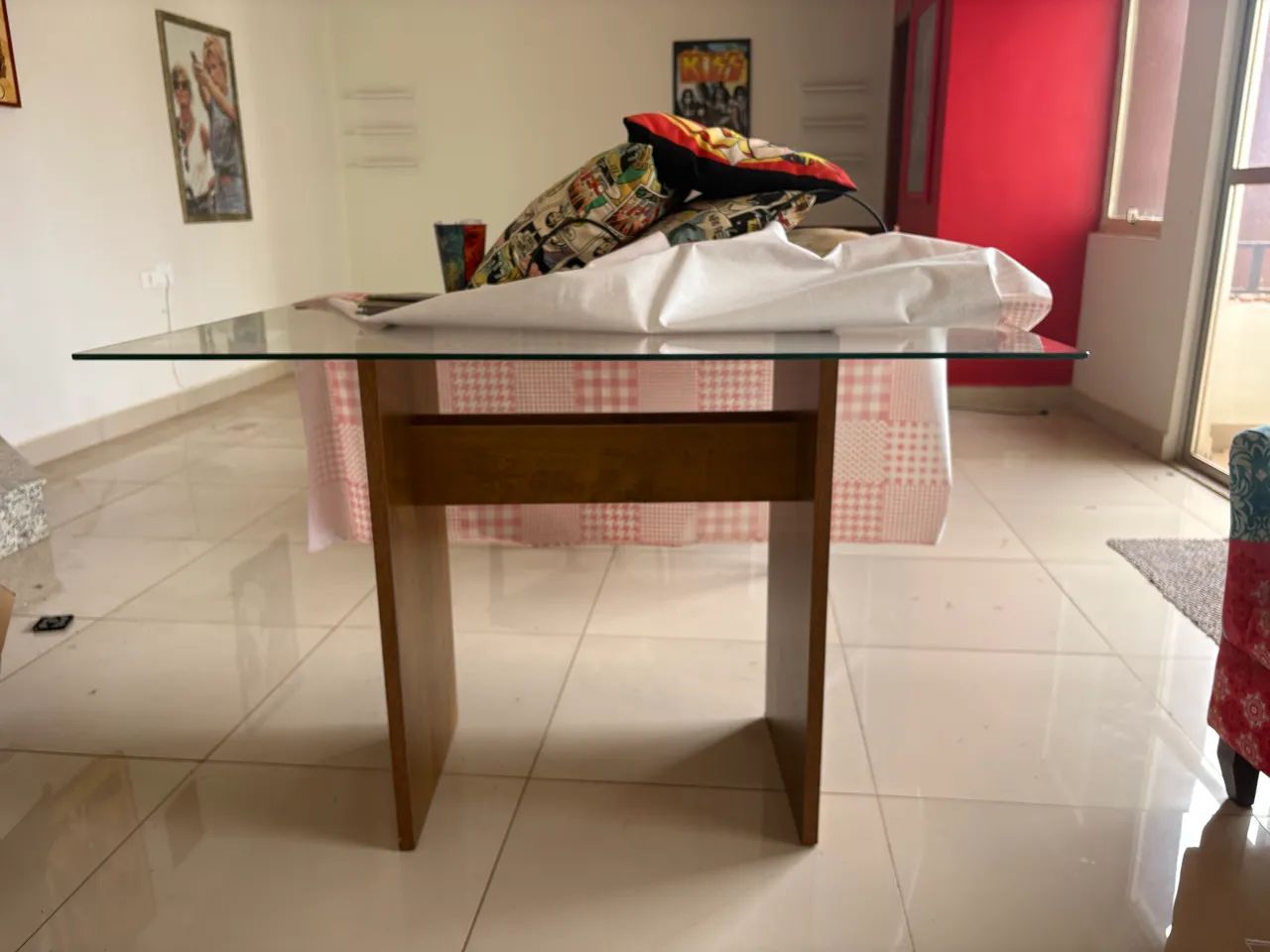 Mesa de vidro